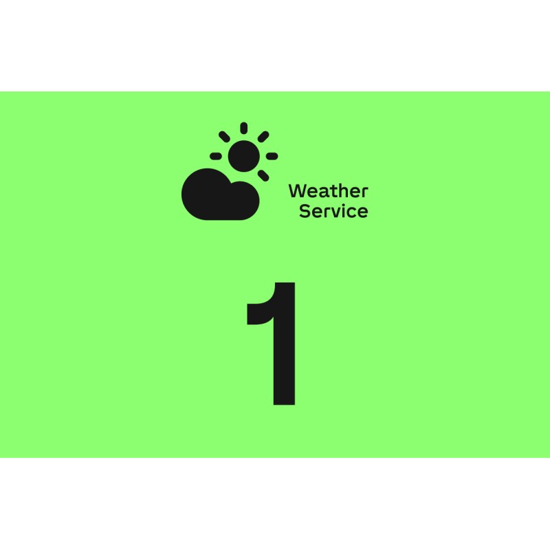 Weather Service 1 rok