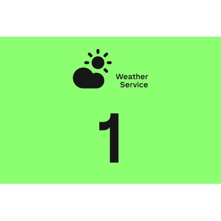 Weather Service 1 rok