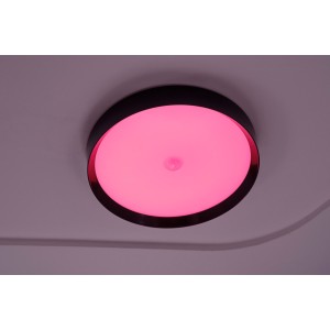 Stropní LED světlo RGBW Air antracitová