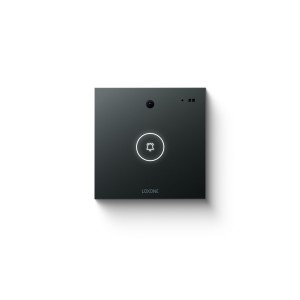 Intercom antracitová