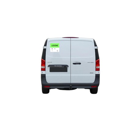 Samolepka na auto logo a Halo zelená čtvercová