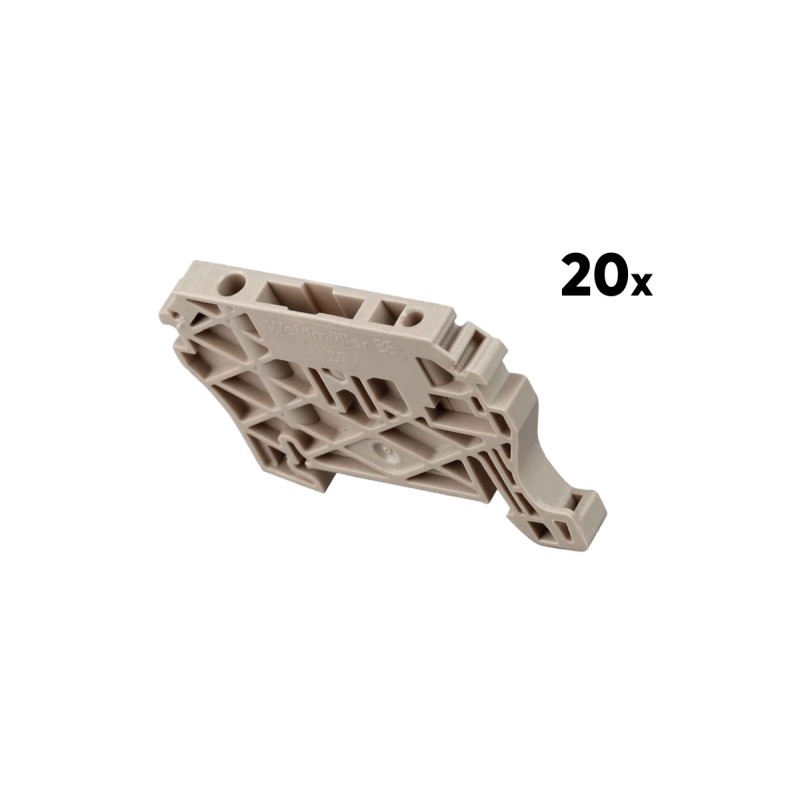 Koncová podpěra svorkovnice ZEW 35 (20 kusů)