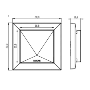 Komfortní senzor Tree bílá