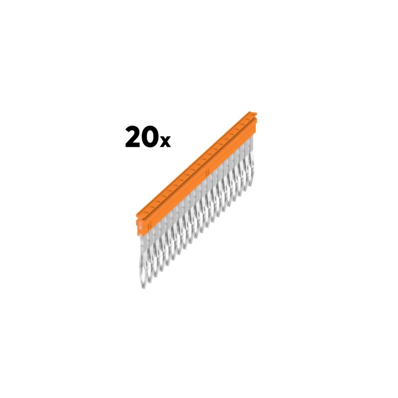20pólová propojka Weidmüller (20 kusů)