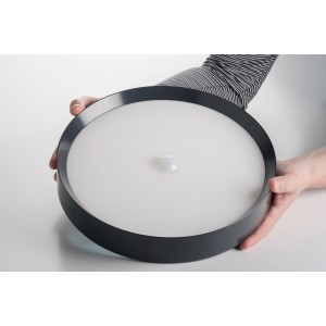 Stropní LED světlo RGBW Air antracitová