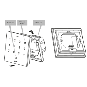 NFC Code Touch for Nano antracitová