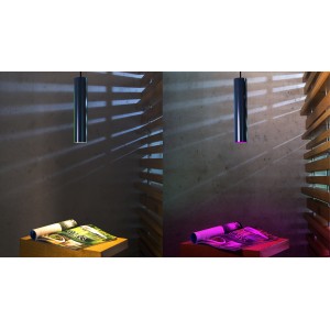 Závěsné světlo RGBW Tree antracitová