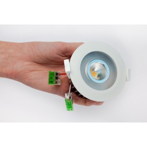 LED Spot WW PWM bílá