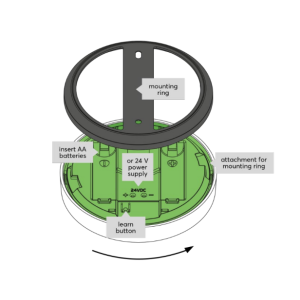 Senzor přítomnosti Air bílá