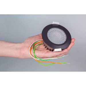 Zápustný senzor přítomnosti Tree antracitová