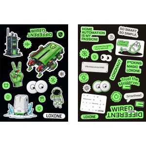 Sada samolepek (10 kusů)