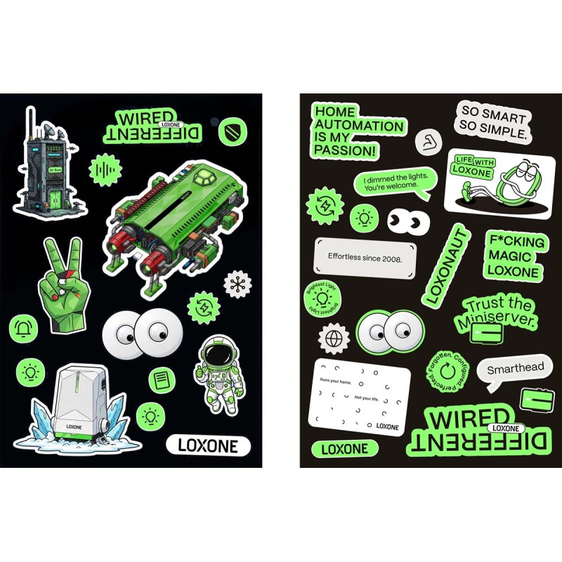 Sada samolepek (10 kusů)