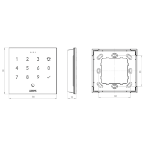 NFC Code Touch Tree signální bílá