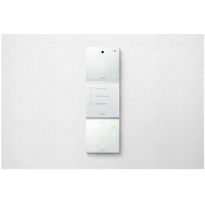 Montážní rámeček 1 modul stříbrná