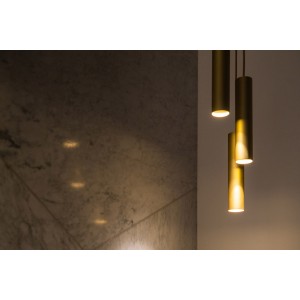 Závěsné světlo RGBW Tree zlatá