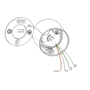 Příložný LED Spot RGBW Tree antracitová
