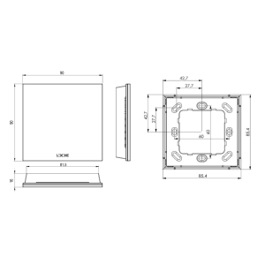 Touch Pure Classic CO2 Tree antracitová
