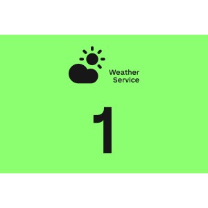 Weather Service 1 rok