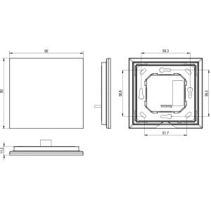 Touch Pure Classic for Nano signální bílá