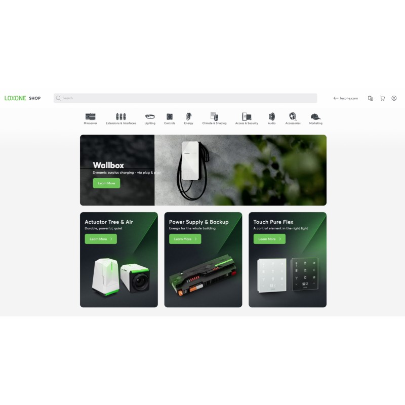 Výsledky vyhledávání – Loxone Shop