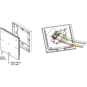 Touch Pure Tree šedobílá