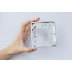 Intercom šedobílá