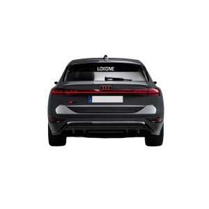 Samolepka na auto logo S bílá