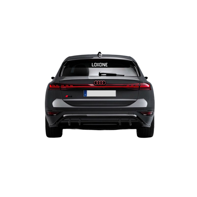 Samolepka na auto logo S bílá