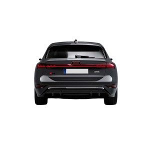 Samolepka na auto logo S bílá