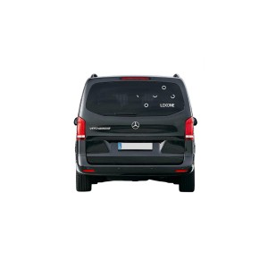 Samolepka na auto logo M bílá