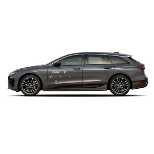 Samolepka na auto logo M bílá