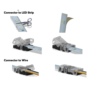 5m LED pásky (laditelná bílá) - IP65 (proti tryskající vodě)