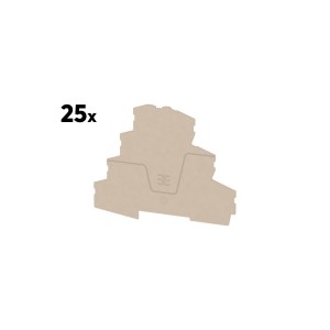 Bočnice Weidmüller AEP MC 2,5 (25 kusů)