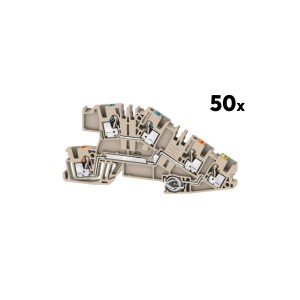 Instalační svorkovnice Weidmüller AITB 2,5 (50 kusů)