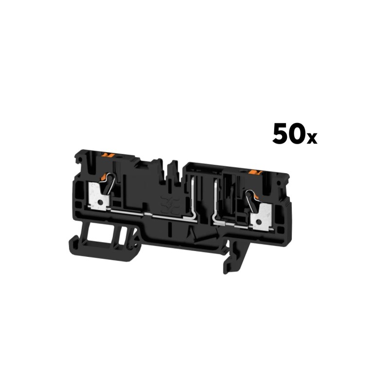 Bočnice pojistkové svorky Weidmüller AEP (50 kusů)