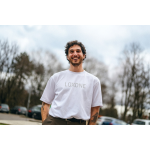 Firemní pánské tričko L bílá