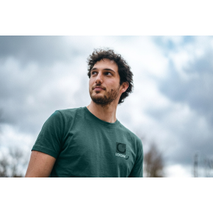 Volnočasové pánské tričko XXL tmavě zelená