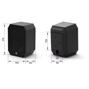 Satellite Speaker IP64 Client bílá